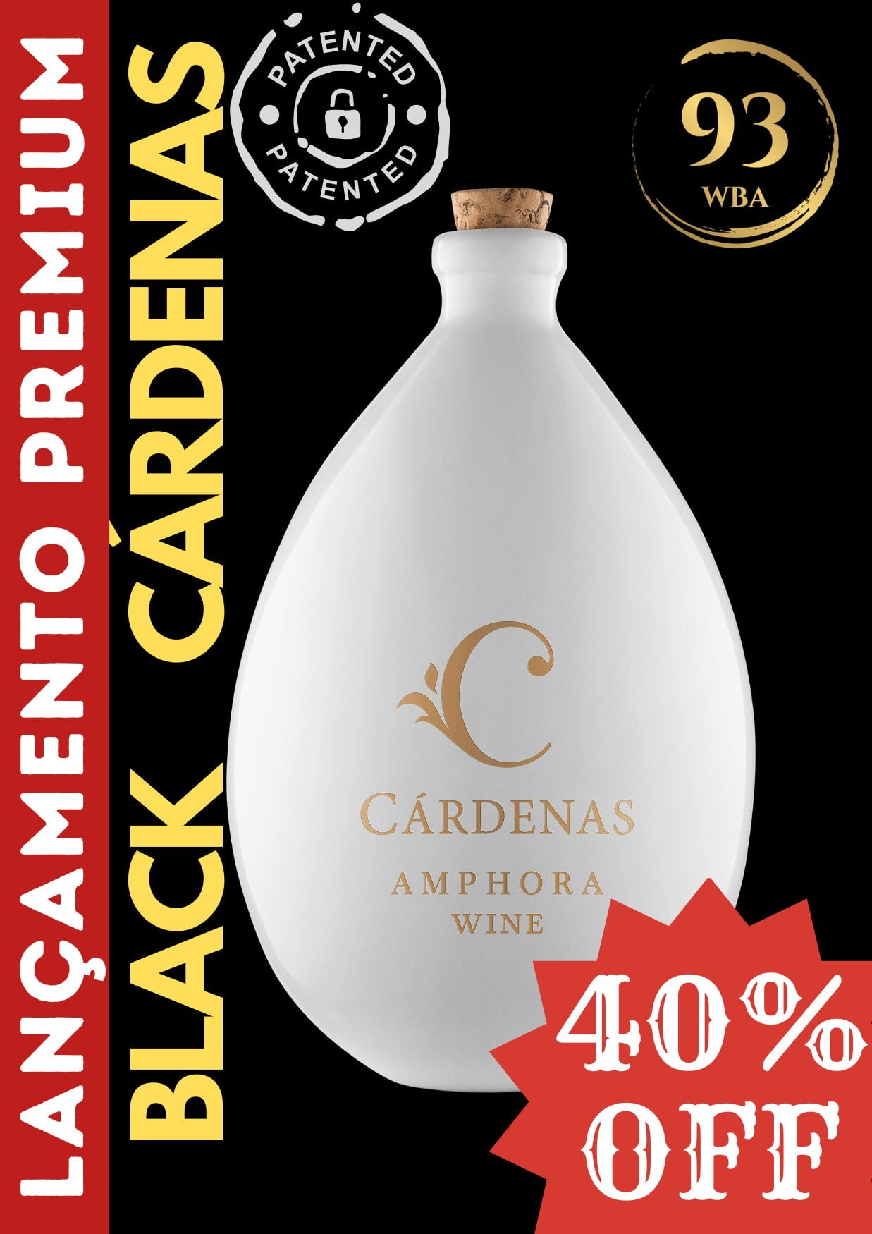 CARDENAS AMPHORA WINE REBO 2022 (BRANCA)