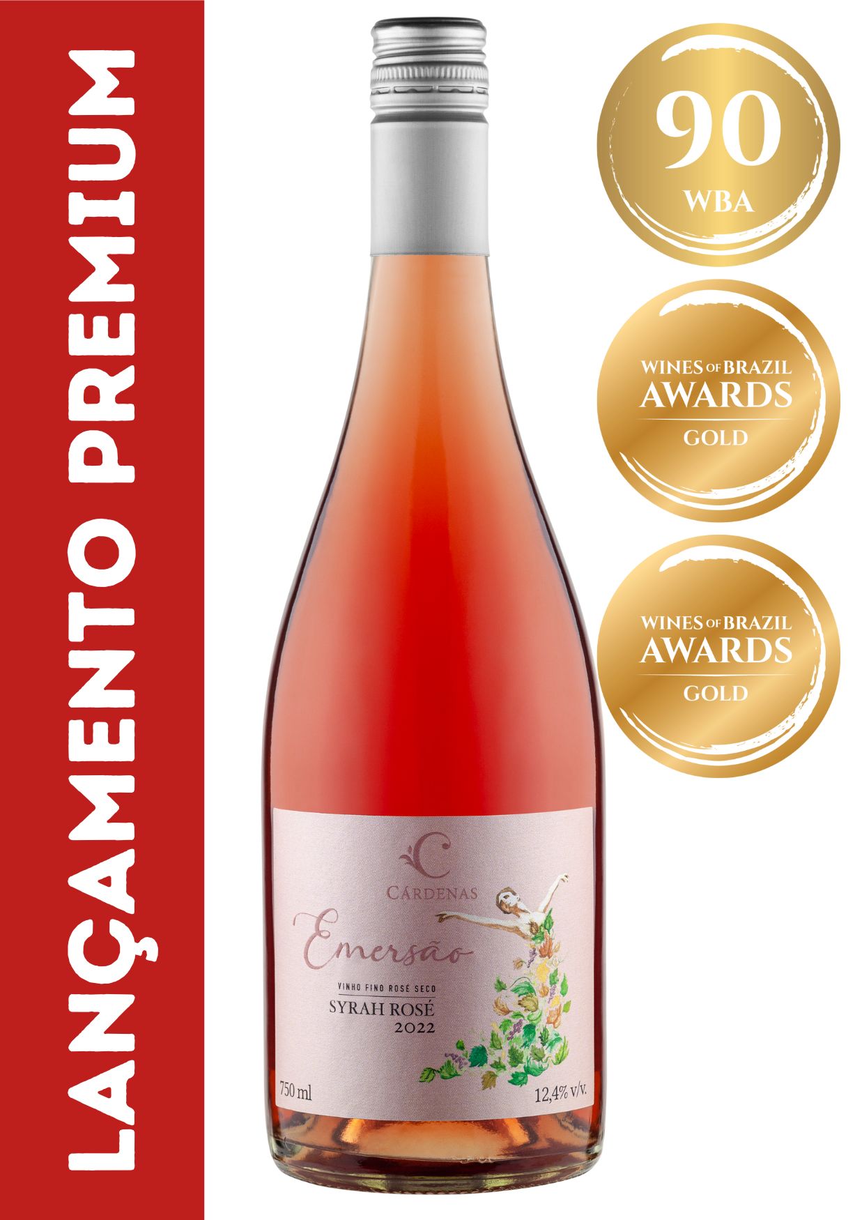 Emersão Syrah Rosê 2022