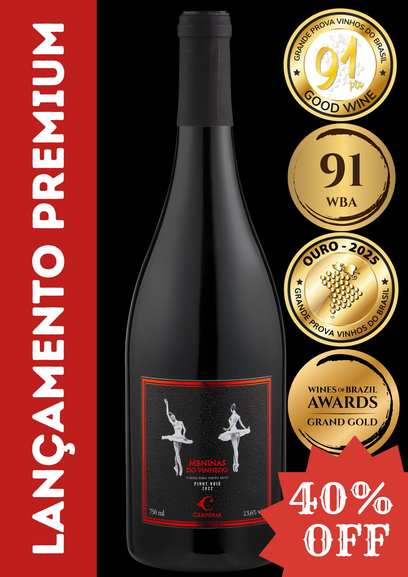 Meninas do Vinhedo Pinot Noir 2022