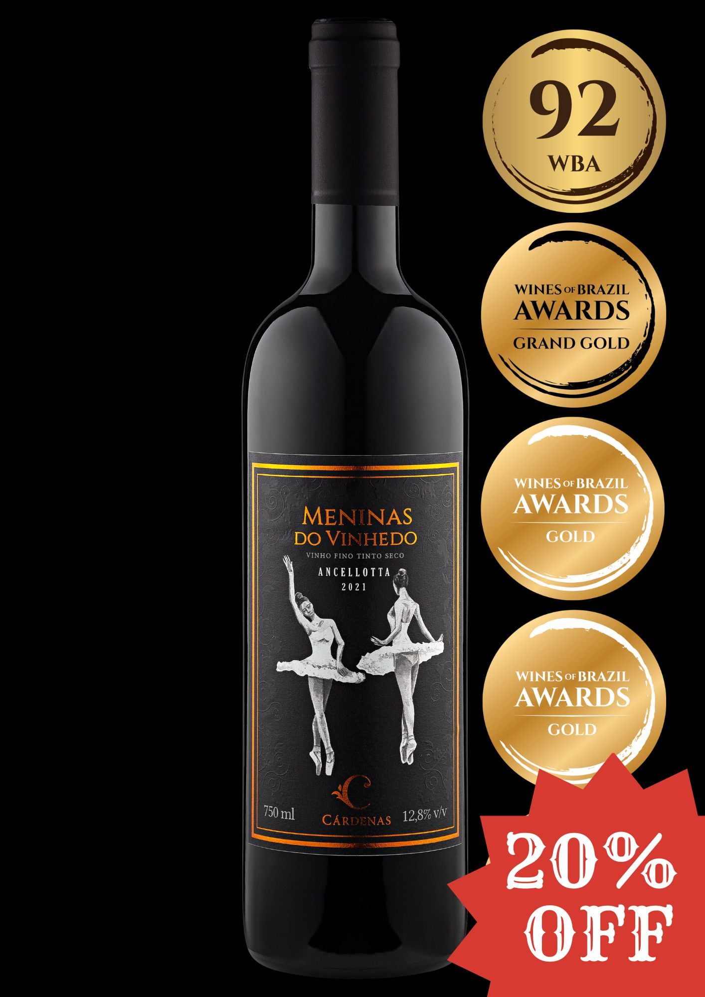 Meninas do Vinhedo Ancellotta 2021