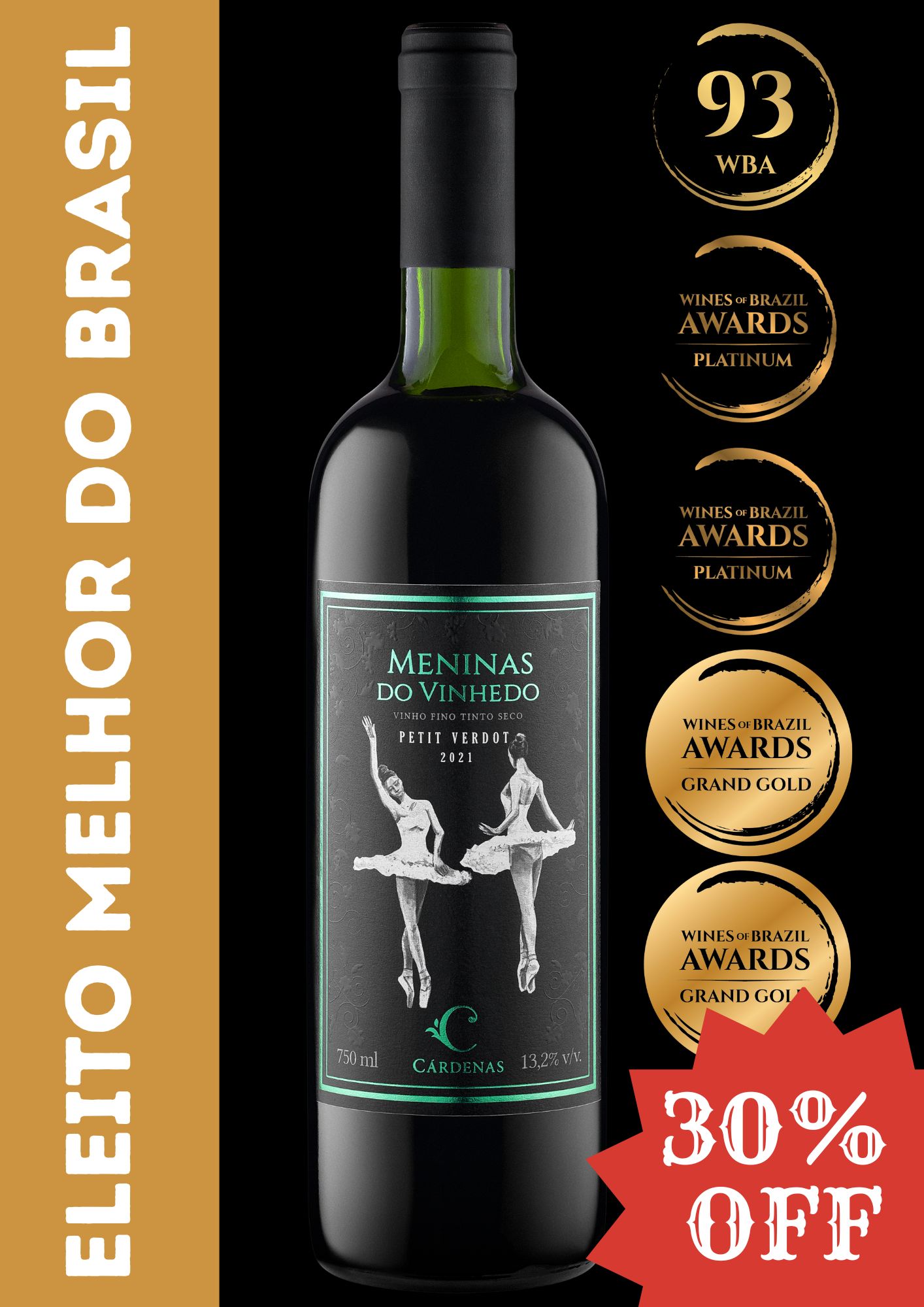 Meninas do Vinhedo Petit Verdot 2021