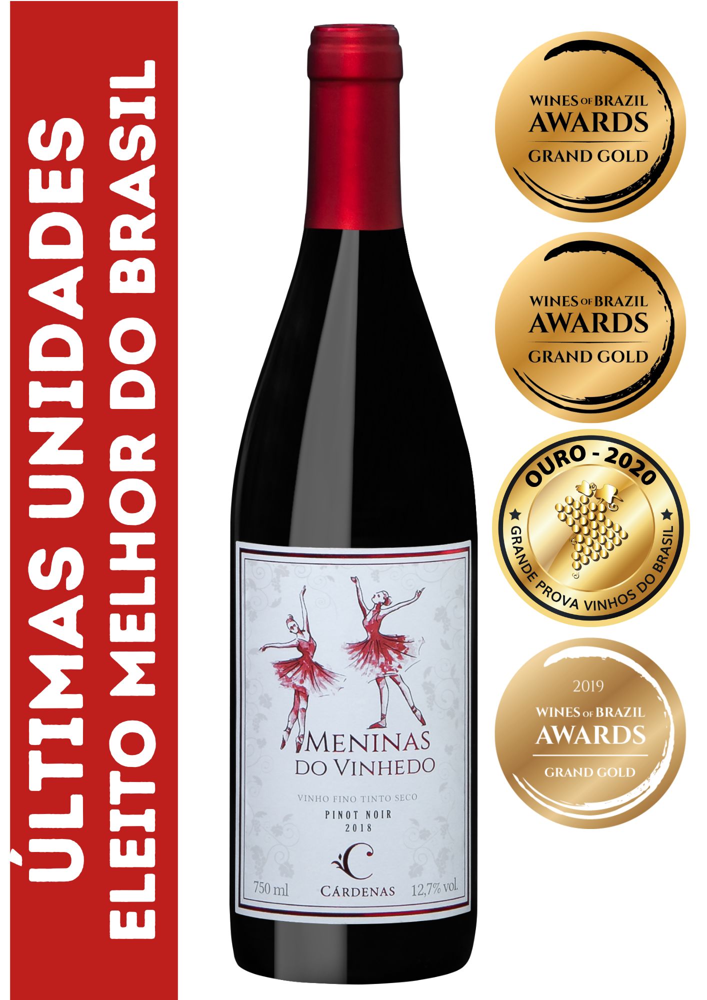Meninas do Vinhedo Pinot Noir 2018