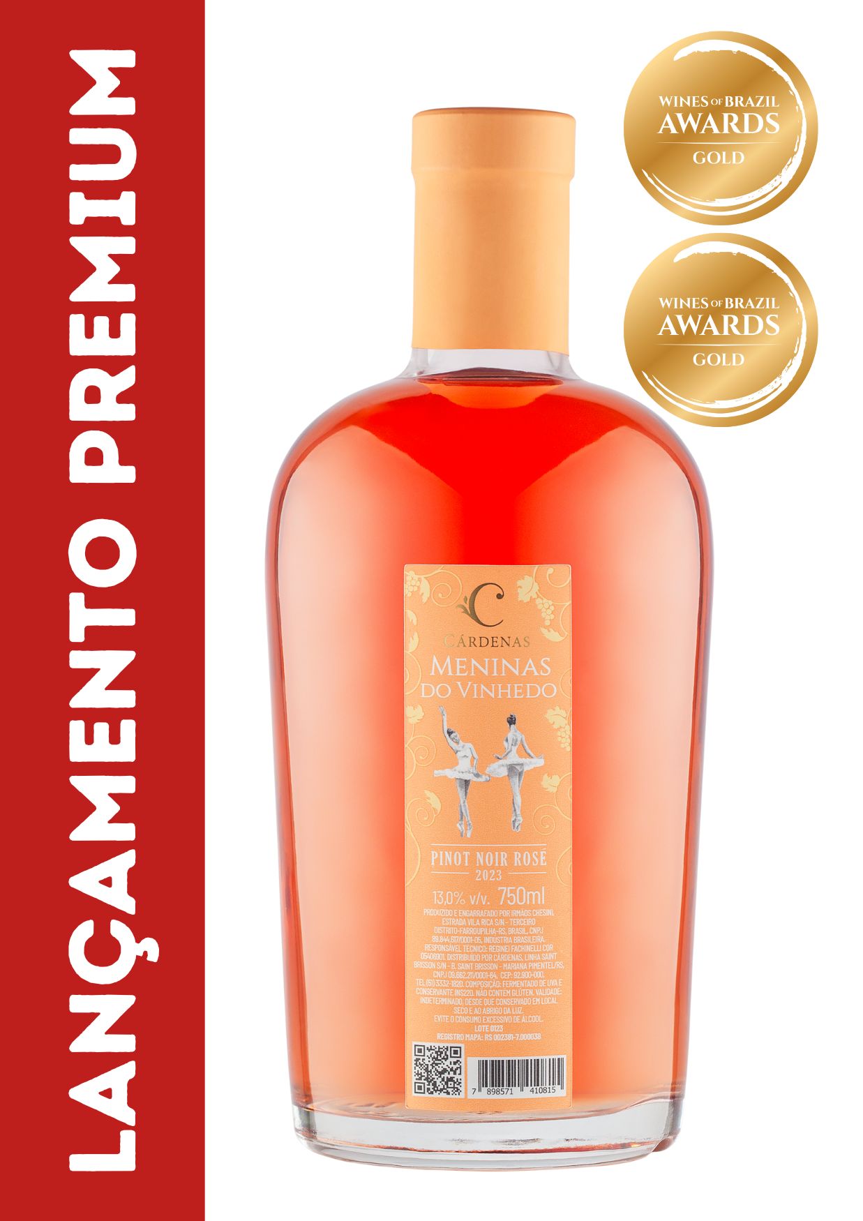 Meninas do Vinhedo Pinot Noir Rosê 2023