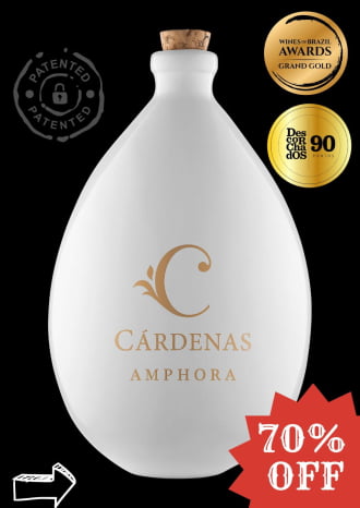 CARDENAS AMPHORA WINE MERLOT 2016