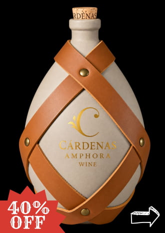 CARDENAS AMPHORA WINE MERLOT 2019