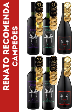 02 TANNAT 2021 + 02  MV PETIT VERDOT 2021 + 02 MV PINOT NOIR 2022