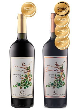 KIT 13 - EMERSÃO SYRAH 2019 + EMERSÃO BLEND 2019