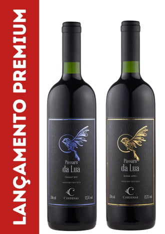 KIT 15 - PÁSSARO DA LUA TANNAT 2017 + PÁSSARO DA LUA BLEND LOTE I