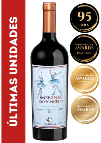 Meninas do Vinhedo Merlot  I  Syrah  I  Petit Verdot  2018