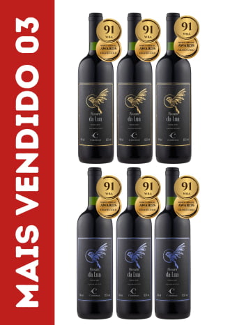 KIT 04 - PÁSSARO DA LUA 03 TANNATS 2017 E 03 BLENDS LOTE I